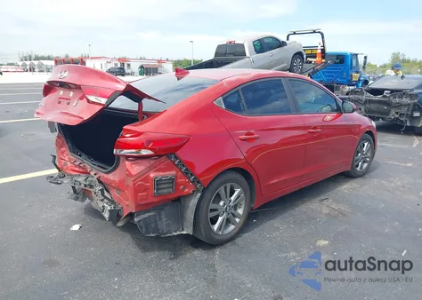 2017 Hyundai Elantra Se из США, поврежденный, VIN 5NPD84LF2HH054318